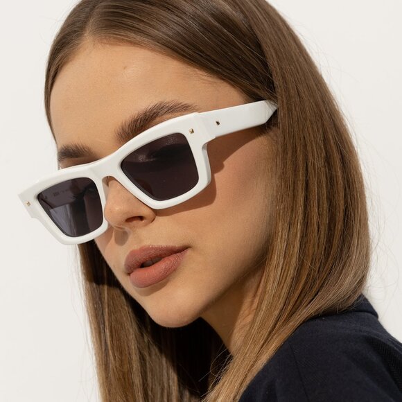 NEW VALENTINO SUNGLASSES WHITE WOMEN EYEWEAR VALENTINO XXII VLS-106C main image 4